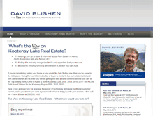 Tablet Screenshot of davidblishen.ca